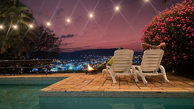 Chalé com vista Incrível