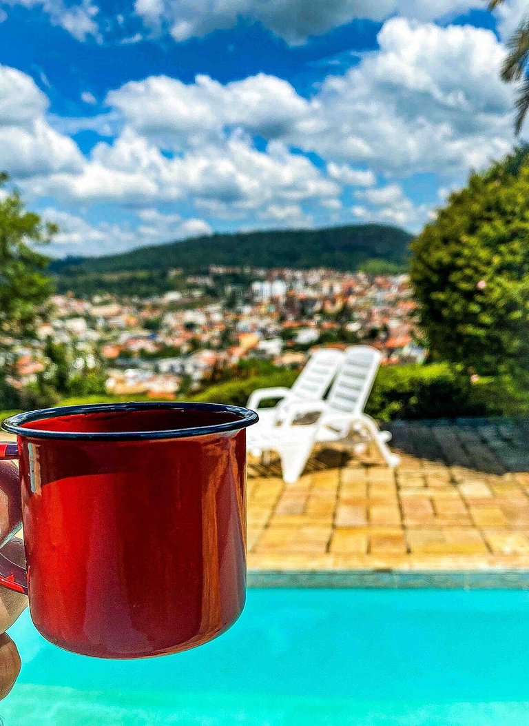 Chalé com vista Incrível